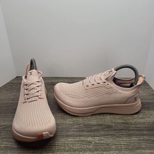 Flux Footwear Adapt Runner Pink Athletic Knit Shoes Women's Sz 6.5 New